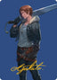 Squall, SeeD Mercenary Art Card (Gold-Stamped Signature) [FINAL FANTASY Art Series]