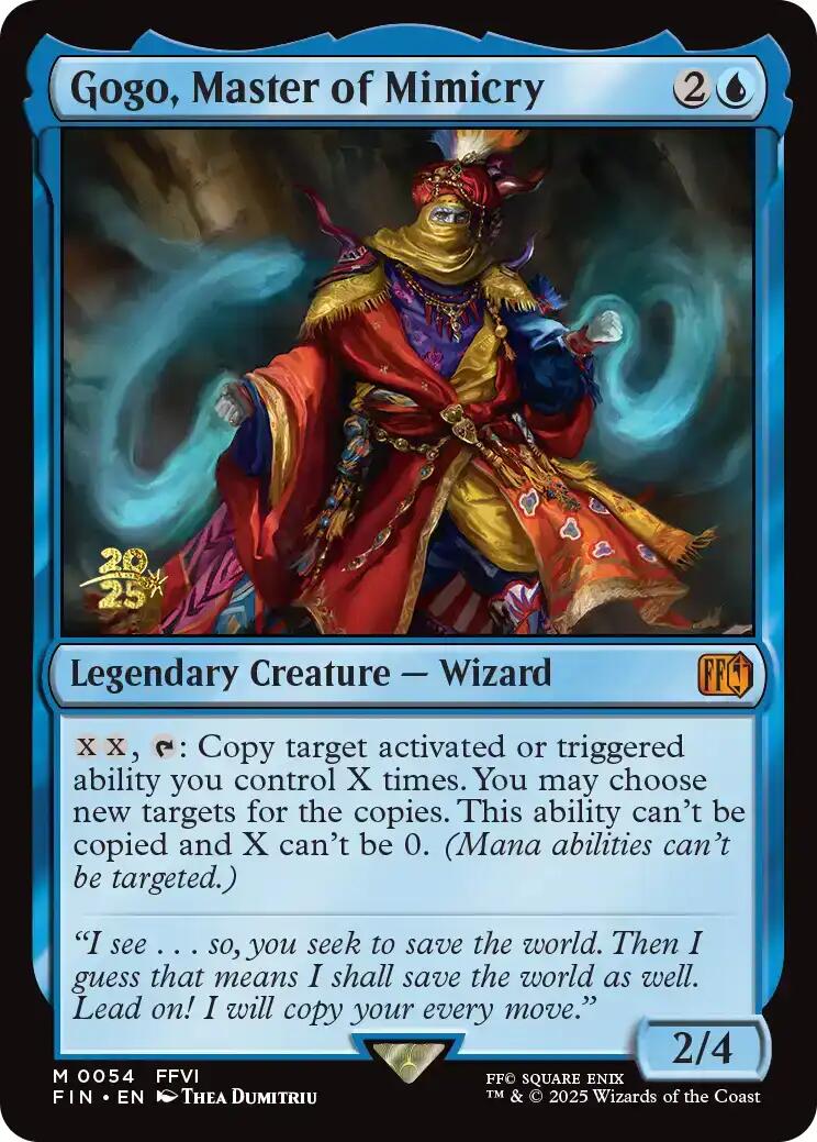 Gogo, Master of Mimicry [FINAL FANTASY Prerelease Promo]