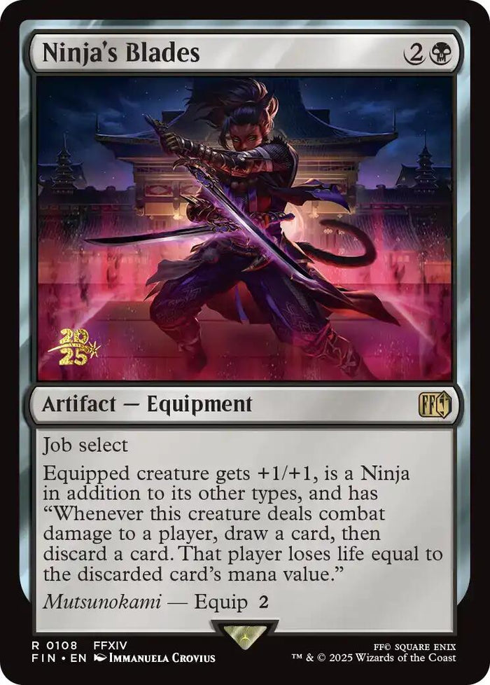 Ninja's Blades [FINAL FANTASY Prerelease Promo]