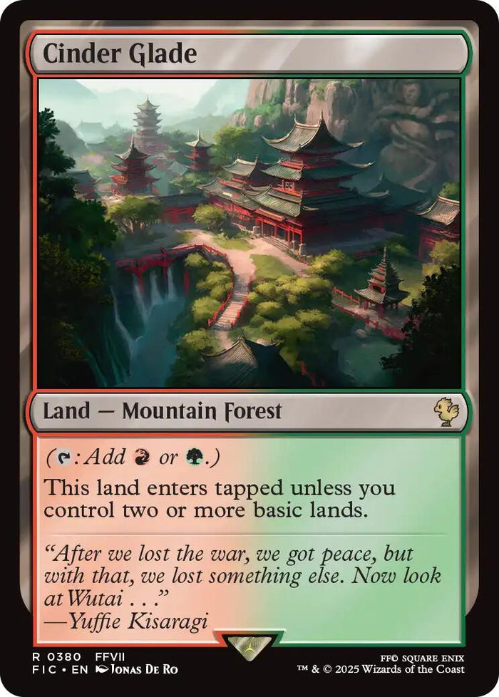 Cinder Glade (Surge Foil) [FINAL FANTASY Commander]