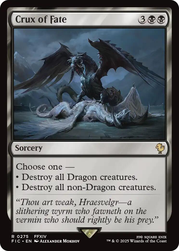 Crux of Fate (Surge Foil) [FINAL FANTASY Commander]