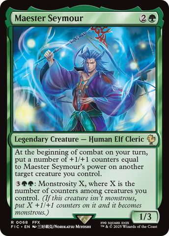 Maester Seymour (Surge Foil) [FINAL FANTASY Commander]