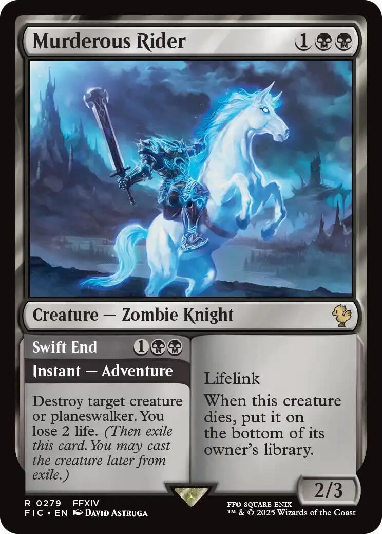 Murderous Rider (Surge Foil) [FINAL FANTASY Commander]