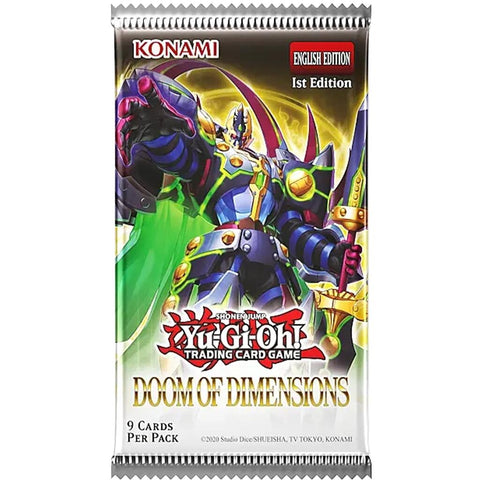 Yu‑Gi‑Oh! Doom of Dimensions - Booster Pack (1st Edition)