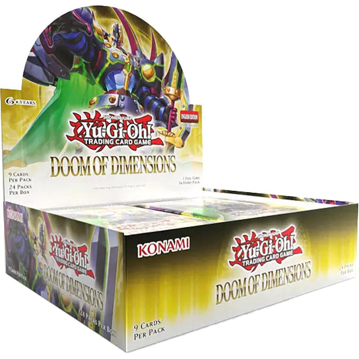 Yu‑Gi‑Oh! Doom of Dimensions - Booster Box (1st Edition)