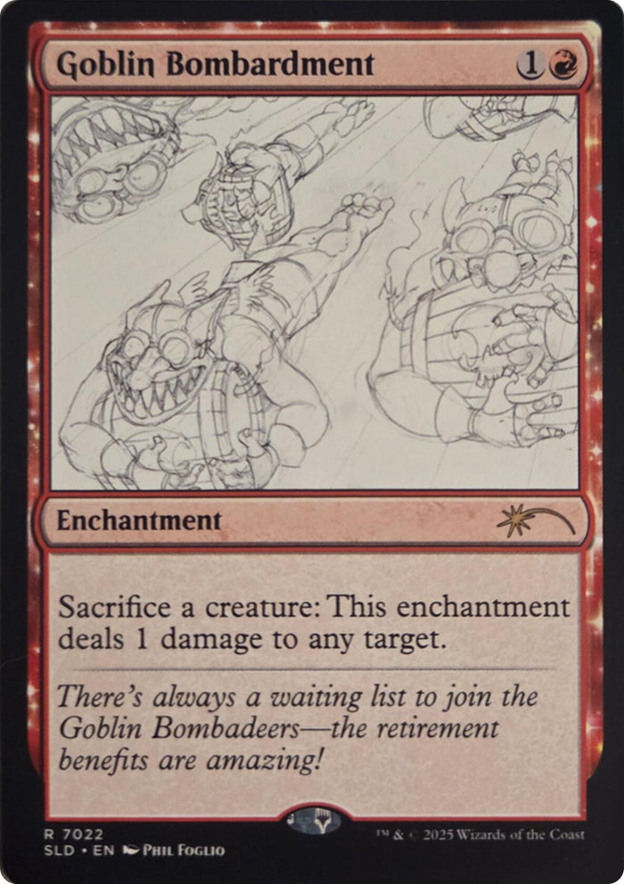 Goblin Bombardment (7022) [Secret Lair Drop Series]