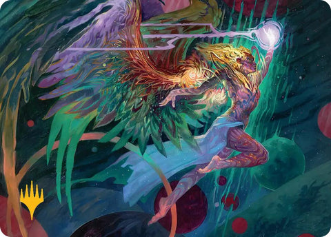 Exalted Sunborn Art Card (Gold-Stamped Signature) [Edge of Eternities Art Series]