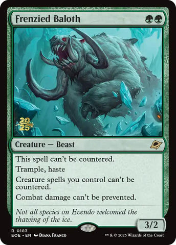 Frenzied Baloth [Edge of Eternities Prerelease Promos]