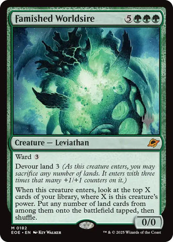 Famished Worldsire (Promo Pack) [Edge of Eternities Promo Pack]