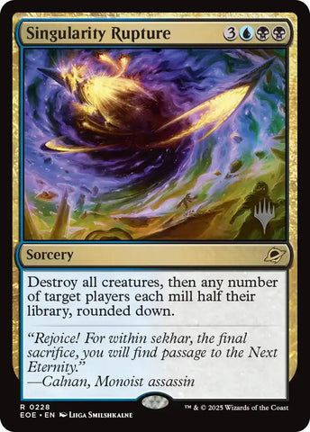 Singularity Rupture (Promo Pack) [Edge of Eternities Promo Pack]