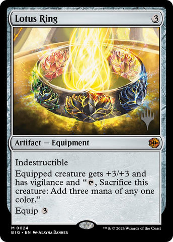Lotus Ring (Promo Pack) [Edge of Eternities Promo Pack]