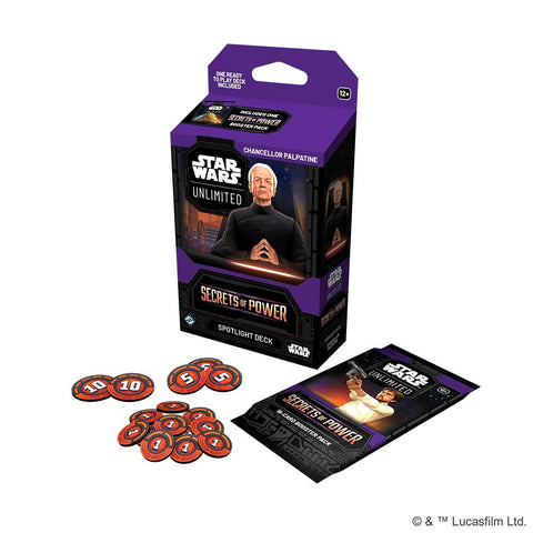 Secrets of Power - Spotlight Deck: Chancellor Palpatine *Pre-Order*