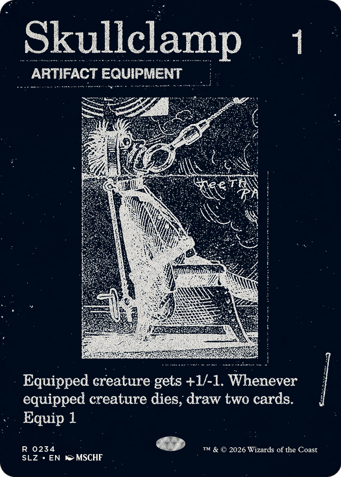 Skullclamp (0234) [Secret Lair x MSCHF: The Zeta Set]