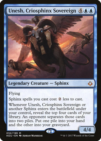 Unesh, Criosphinx Sovereign [Hour of Devastation]