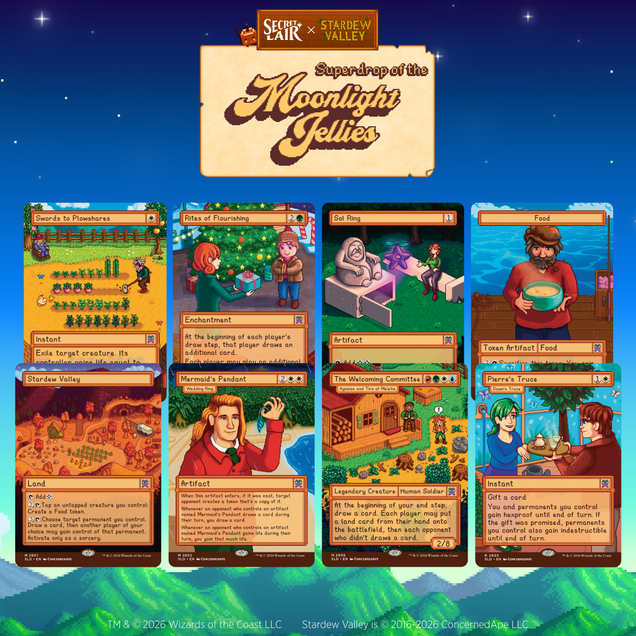 Magic: The Gathering - Secret Lair x Stardew Valley: Welcome to Stardew Valley Booster Box (1 Pack)