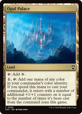 Opal Palace [Secrets of Strixhaven Commander]