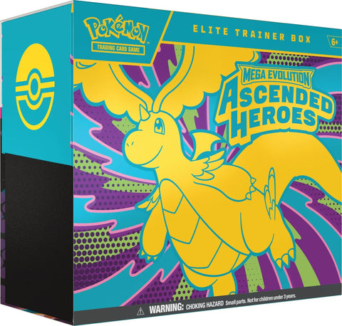 Pokémon Mega Evolution: Ascended Heroes - Elite Trainer Box