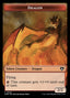 Eldrazi Scion // Dragon (0020) Double-Sided Token [Commander Masters Tokens]