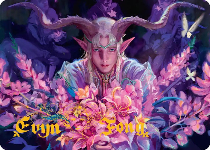 Dawnhand Eulogist Art Card (Gold-Stamped Signature) [Lorwyn Eclipsed Art Series]