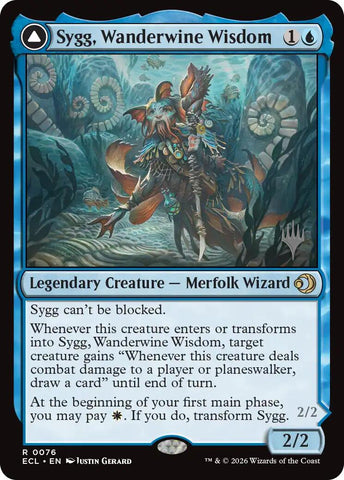 Sygg, Wanderwine Wisdom [Lorwyn Eclipsed Promos]