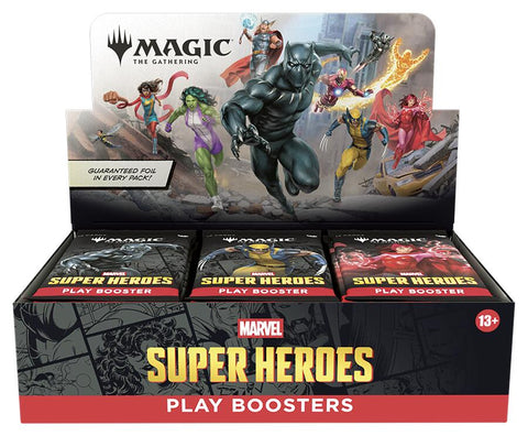 Marvel Super Heroes - Play Booster Box *Pre-Order*