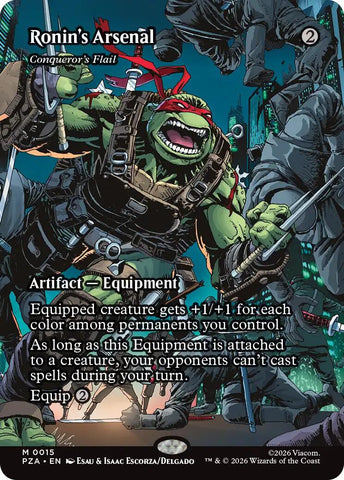 Ronin's Arsenal - Conqueror's Flail (Borderless) [Teenage Mutant Ninja Turtles Eternal-Legal]