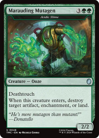 Marauding Mutagen - Acidic Slime [Teenage Mutant Ninja Turtles Commander]
