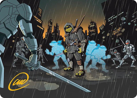 The Last Ronin's Technique Art Card (Gold-Stamped Signature) [Teenage Mutant Ninja Turtles Art Series]