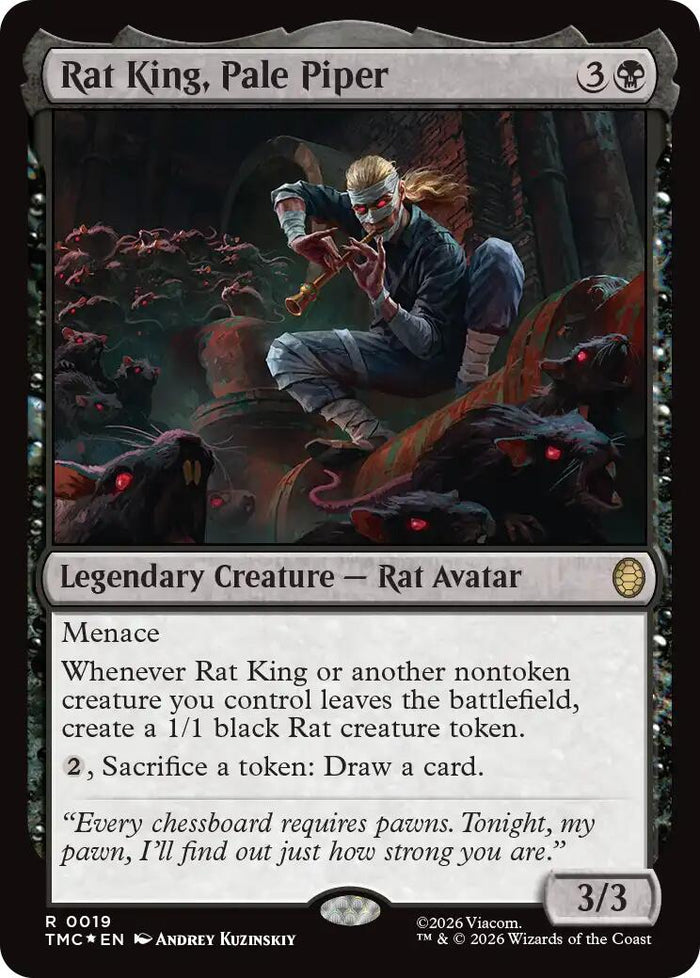 Rat King, Pale Piper (Surge Foil) [Teenage Mutant Ninja Turtles Commander]
