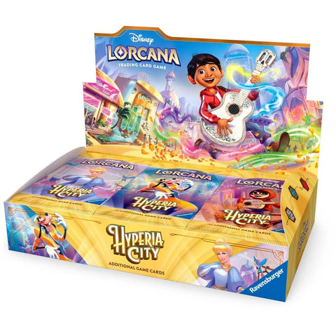Disney Lorcana: Hyperia City Booster Box (24 Packs)