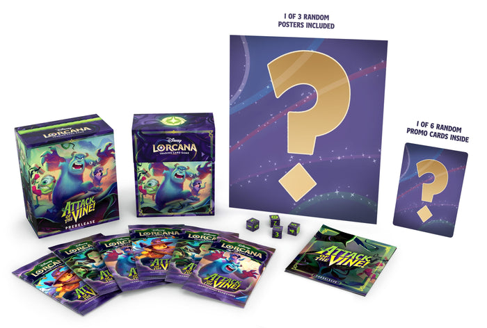 Disney Lorcana: Attack of the Vine! - Prerelease Box