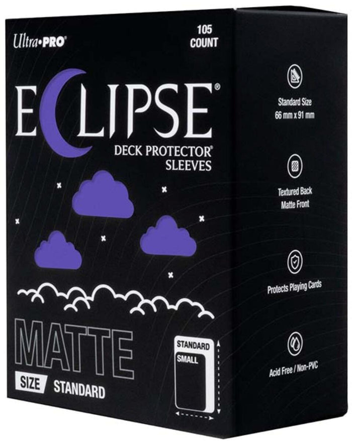 Ultra PRO: Standard 105ct Sleeves - Eclipse Matte (Royal Purple)
