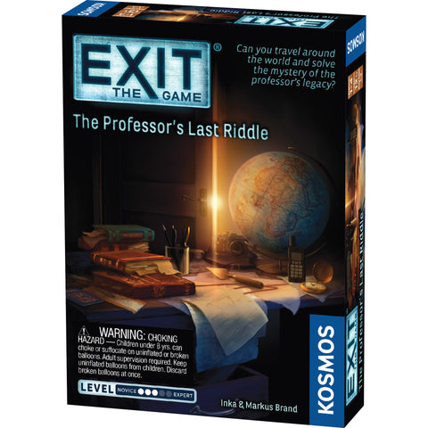 EXIT: The Game - The Professor's Last Riddle [Board Game]
