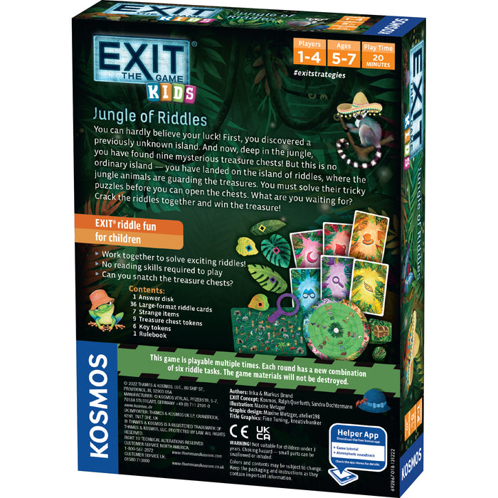 EXIT: The Game - Kids - Jungle of Riddles [Board Game]