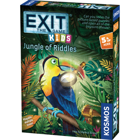 EXIT: The Game - Kids - Jungle of Riddles [Board Game]