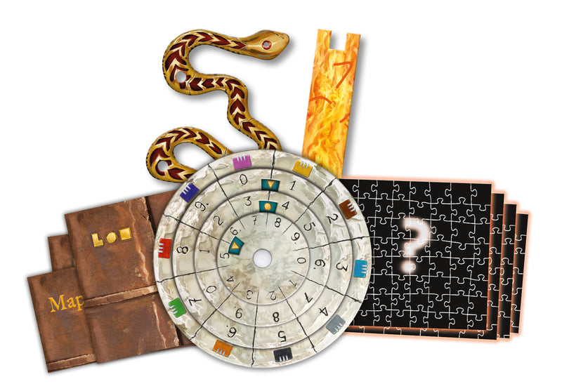 EXIT: The Game - The Sacred Temple (with Jigsaw Puzzles) [Board Game]
