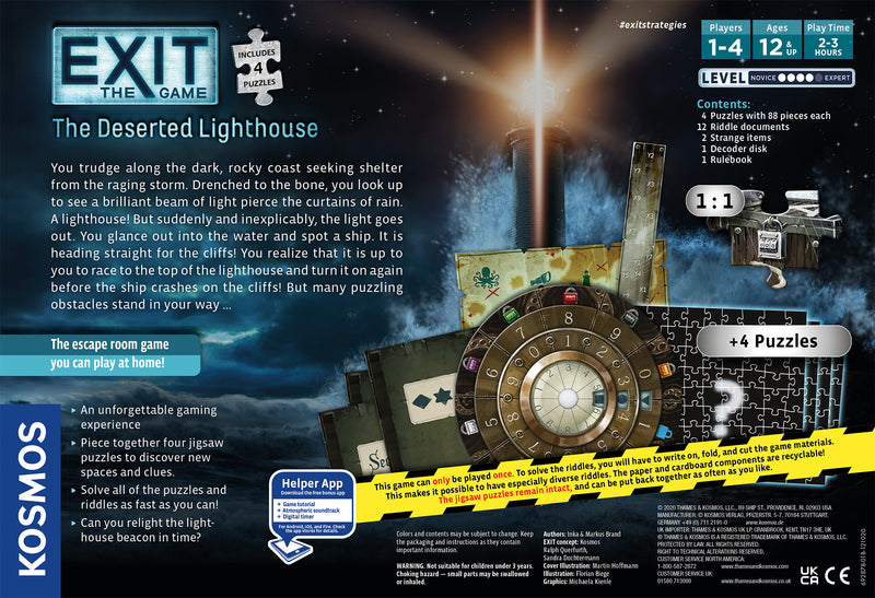 EXIT: The Game - The Deserted Lighthouse [Board Game]