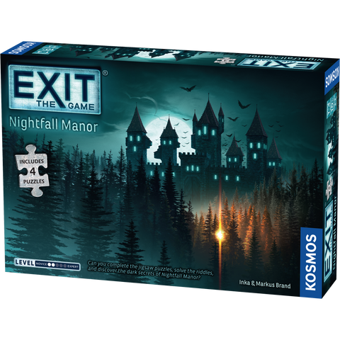 EXIT: The Game - Nightfall Manor (with Jigsaw Puzzles) [Board Game]