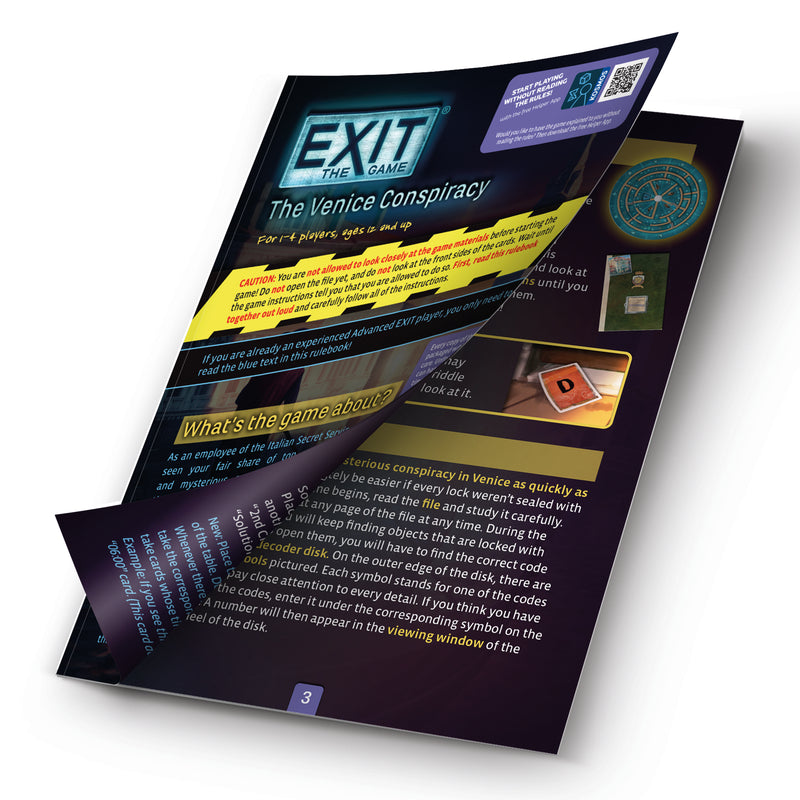 EXIT: The Game - The Venice Conspiracy [Board Game]