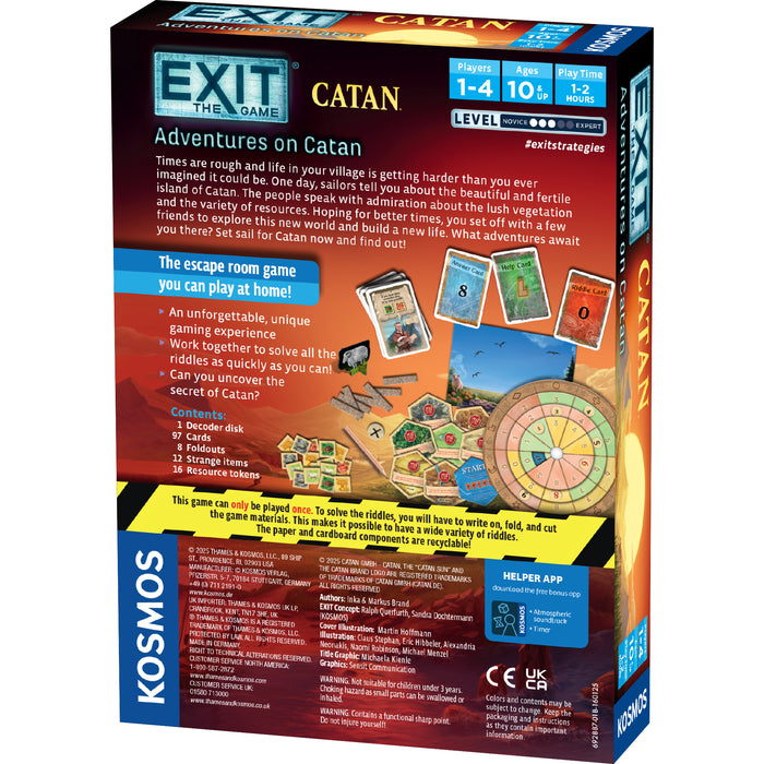 EXIT: The Game - Adventures on Catan [Board Game]