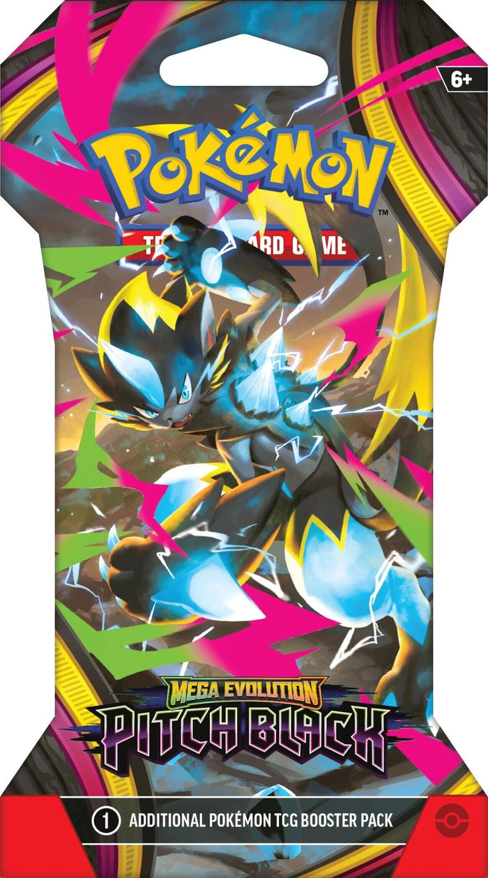 Mega Evolution: Pitch Black - Sleeved Booster Pack PreOrder