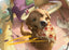 Lucky the Pizza Dog Art Card (Gold-Stamped Signature) [Marvel Super Heroes Art Series]