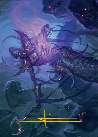 Sidisi, Regent of the Mire Art Card (14/54) [Tarkir: Dragonstorm Art Series]