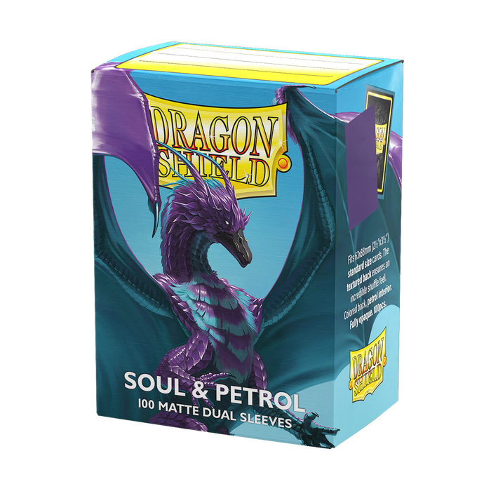 Dragon Shield: Standard 100ct Sleeves - Soul and Petrol