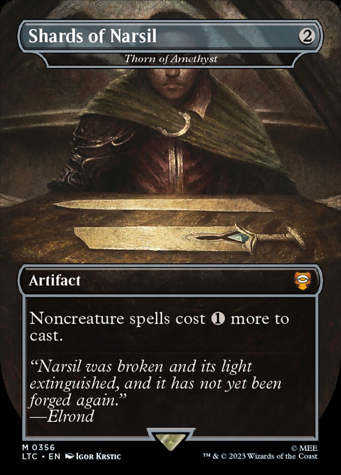 Thorn of Amethyst - Shards of Narsil [The Lord of the Rings: Tales of Middle-Earth Commander]