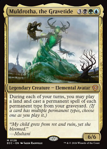 Muldrotha, the Gravetide [Lorwyn Eclipsed Commander]