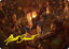 An Unexpected Party Art Card (Gold-Stamped Signature) [The Hobbit Art Series]