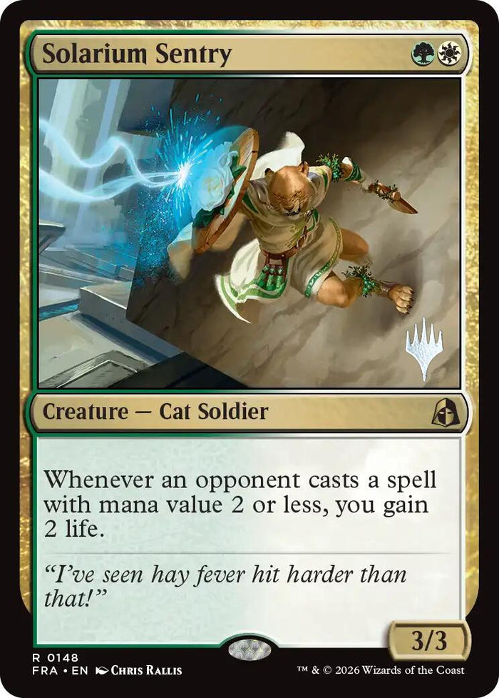 Solarium Sentry [Reality Fracture Promos]