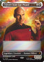 Captain Jean-Luc Picard (Borderless) (Signed) [Star Trek]