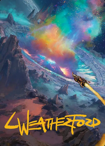 Meteor Crater Art Card [Edge of Eternities Art Series]